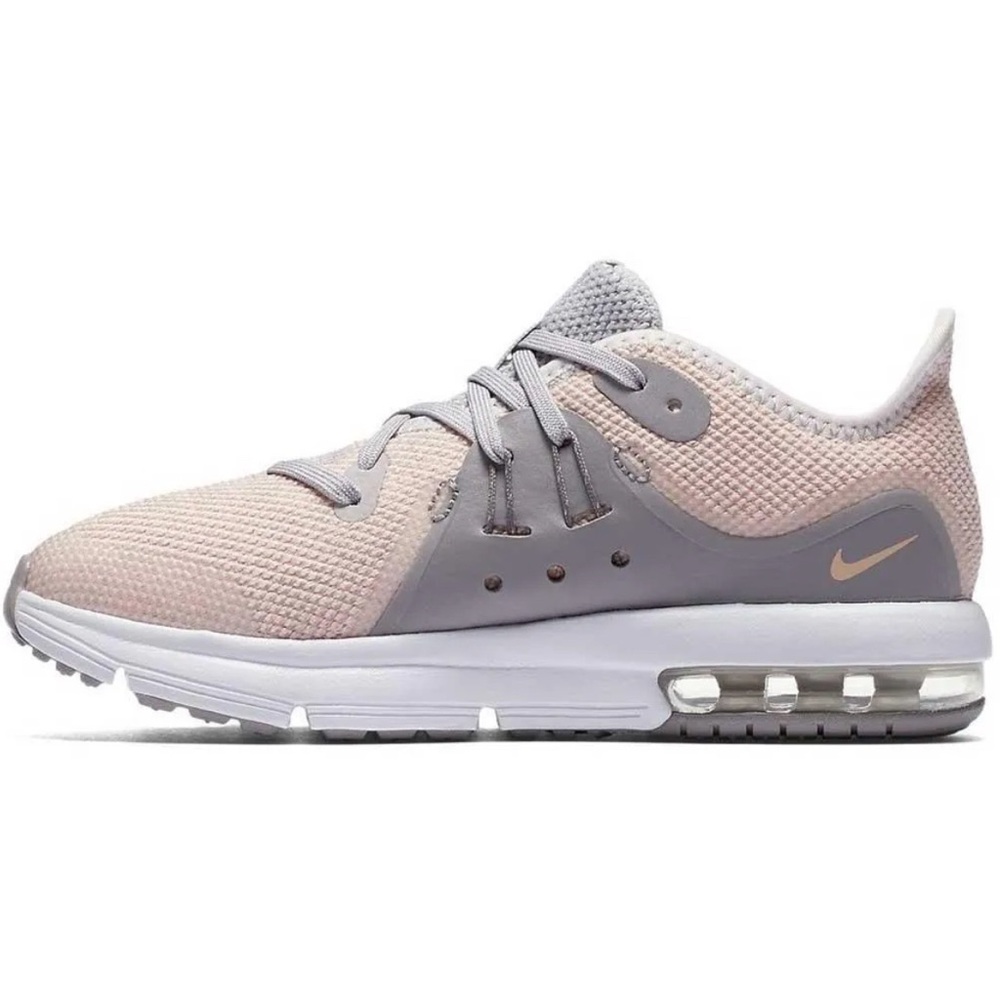 JBH* Trade* Nike Light Pink and Grey Air Max Sequent 3 - Picture 2 of 11